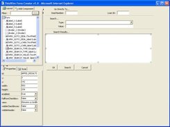 Form Creator - Existing Form Loaded, Shows Form Hierarchy