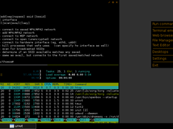 System tools in an Openbox GUI session.
