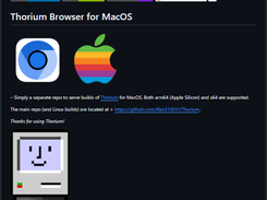 Thorium for Mac Screenshot 1
