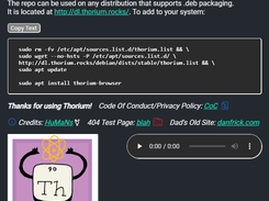 Thorium for Windows Screenshot 1