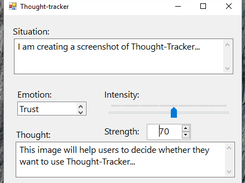 Thought-tracker - holding a single thought.