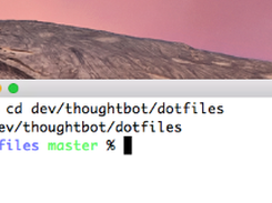 thoughtbot dotfiles Screenshot 1