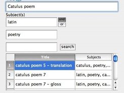 Sample Search