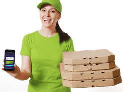 Delivery drivers can use an app for navigation, digital signatures, and more!