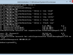 Secondary disk i/o rates