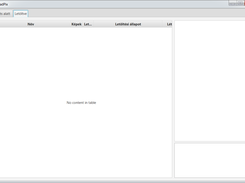 Finished jobs screen