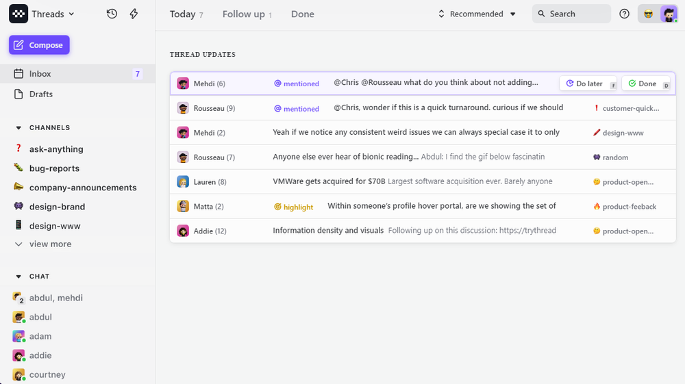 Threads Screenshot 1