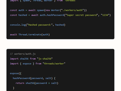 Threads.js Screenshot 1