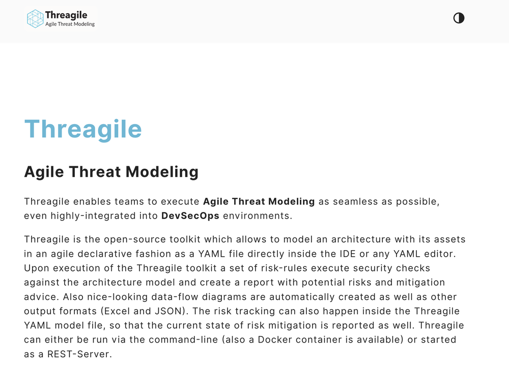 Threagile Screenshot 1