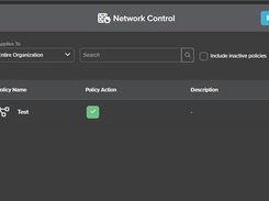 Network Control Portal