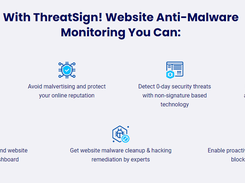 ThreatSign Website Anti Malware Screenshot 1