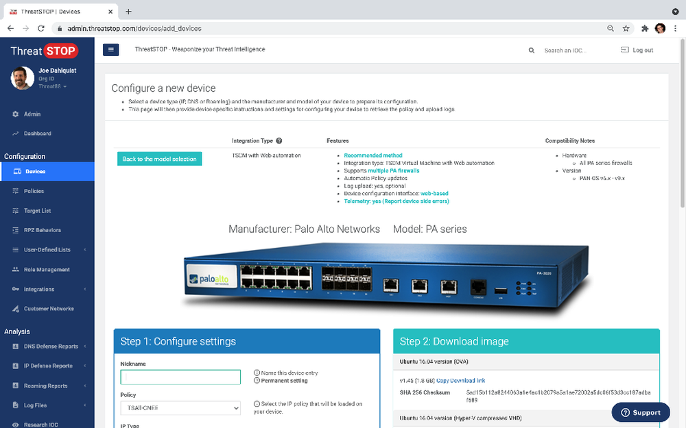 ThreatSTOP Screenshot 1