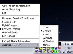 Context menus show more information