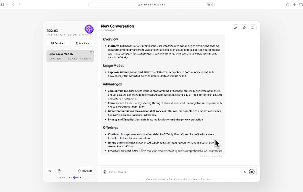 302.AI Screenshot 1