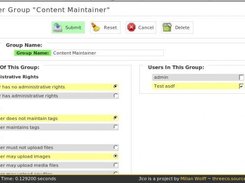 a user group with some of the rights
