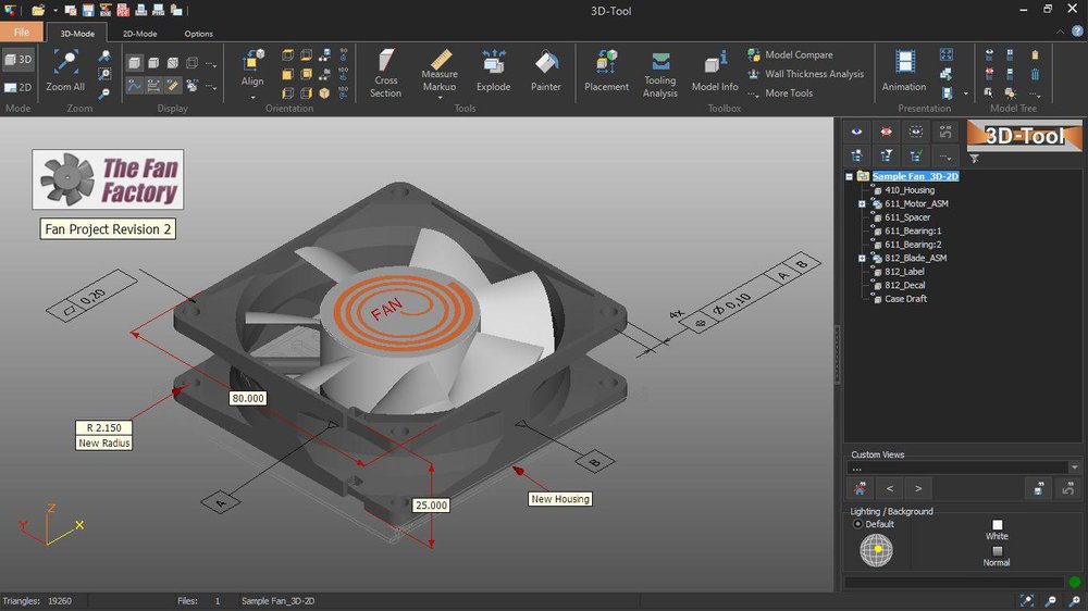 3D-Tool Screenshot 1