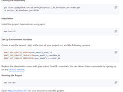 3D Website with Three.js Screenshot 1