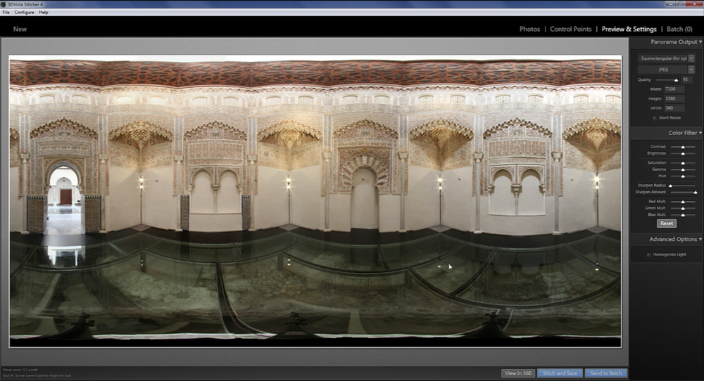 3DVista Stitcher Screenshot 1