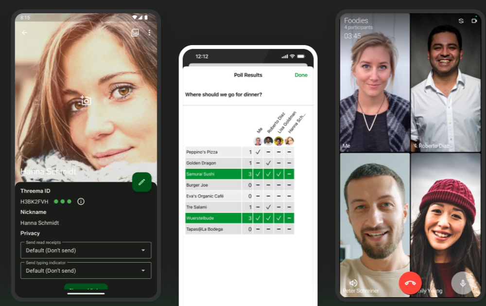 Threema Screenshot 1