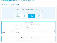 Schedule View in  Thru's Automated File Transfer Portal