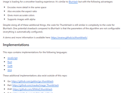 ThumbHash Screenshot 1