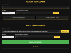 Thunderbird Media Studio Screenshot 4