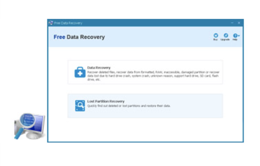 ThunderSoft Free Data Recovery Screenshot 1