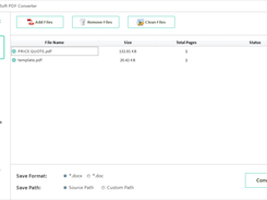 ThunderSoft PDF Converter Screenshot 1