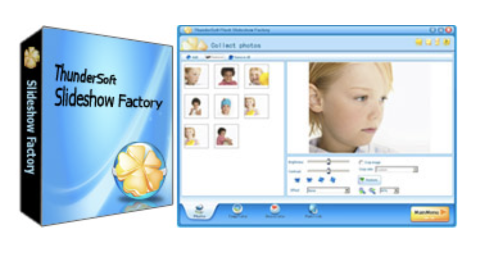 ThunderSoft Slideshow Factory Screenshot 1