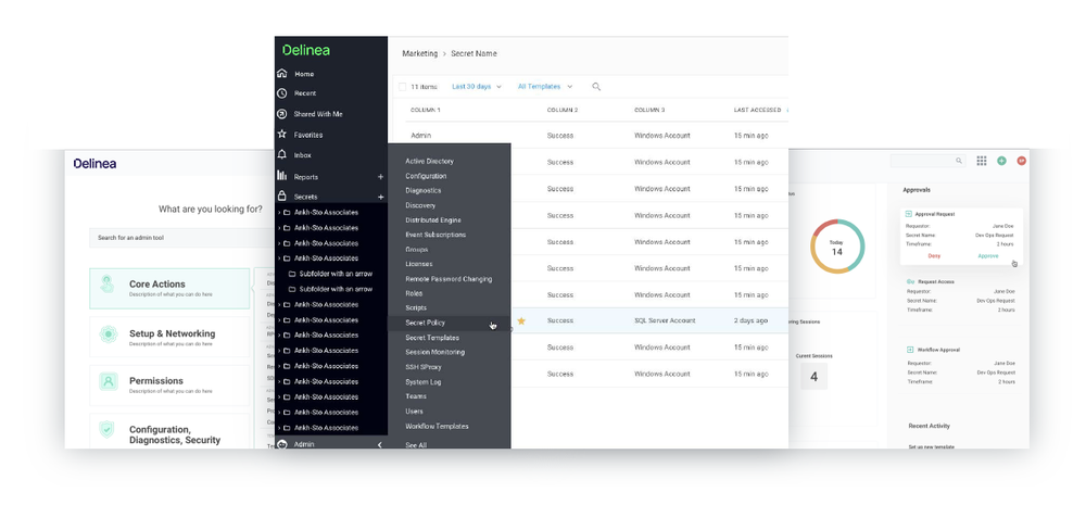 Delinea Secret Server Screenshot 1
