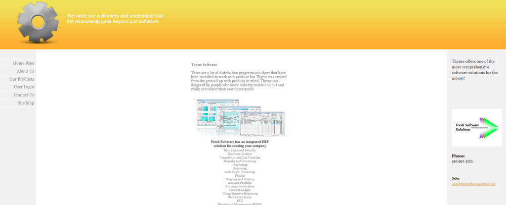 Thyme Software Screenshot 1