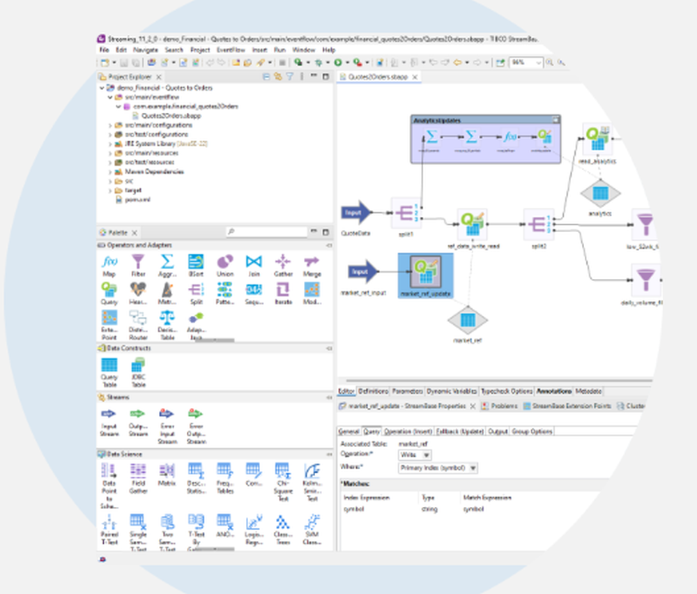 TIBCO Streaming Screenshot 1