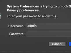 mac password prompt