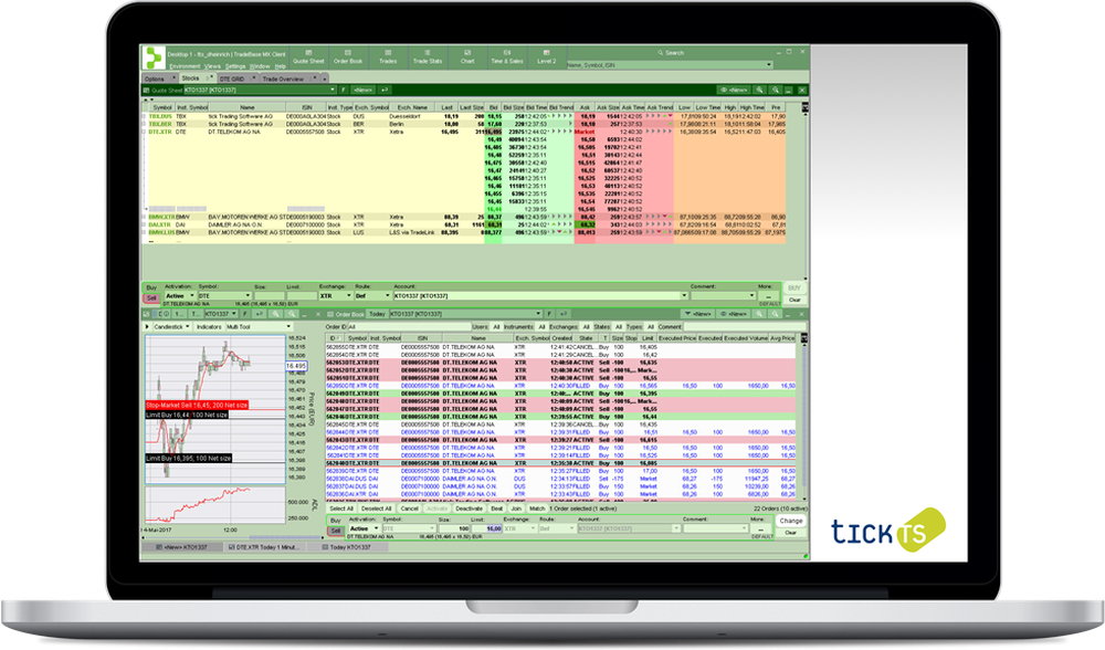 tick Trading Software Screenshot 1