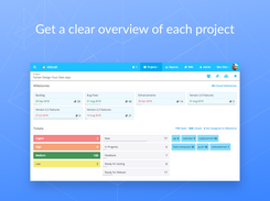 Get a clear overview of each project