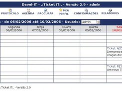 Schedule of events