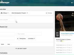 TicketManager Screenshot 1