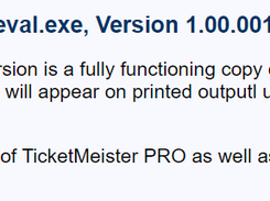 TicketMeister PRO Screenshot 1