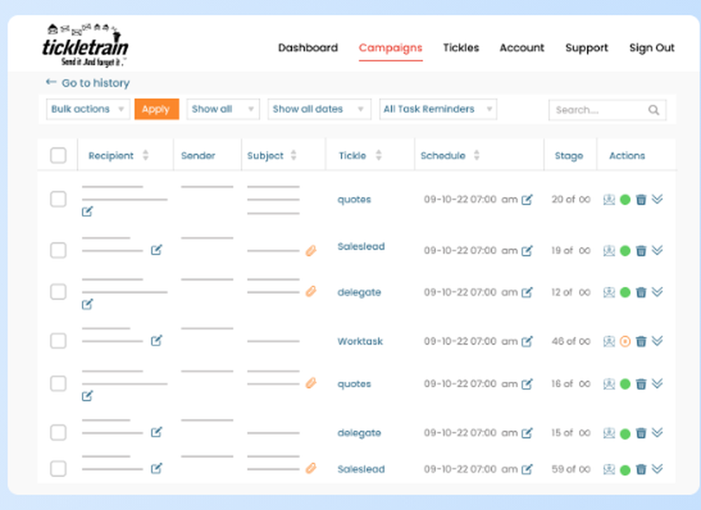 TickleTrain Screenshot 1