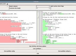 Tidyview, showing coloured diffs highlighting changes made.