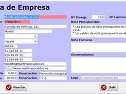 Ficha de empresas