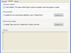 Updates tab