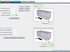 Formulario de los parámetros de la Simulación