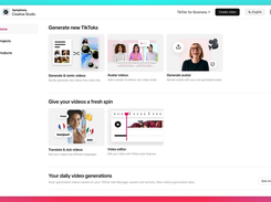TikTok Creative Center Screenshot 1