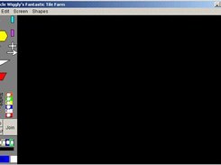 Application with blank workspace.