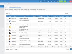 Products - The product module helps you to add products, import products, print barcodes & create stock counts.