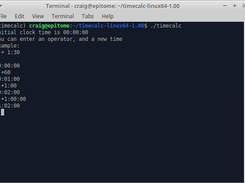Time Calculator CLI Linux
