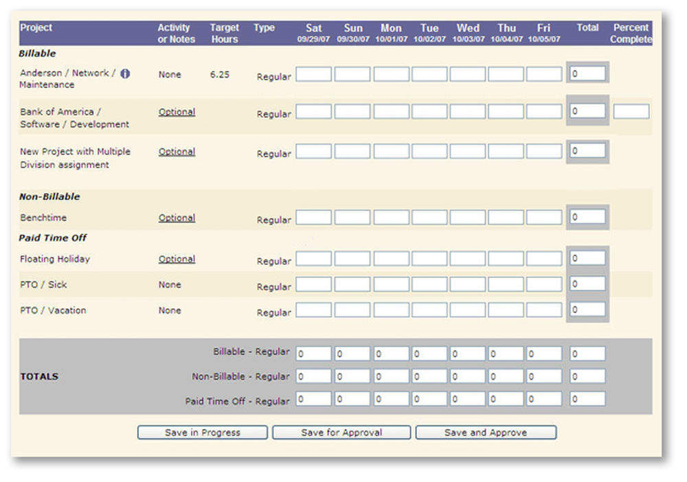 TimeConsultant Screenshot 1