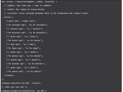 timeago.js Screenshot 1