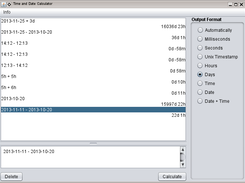 Time and Date Calculator Screenshot 1